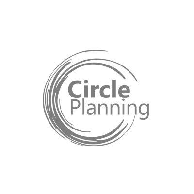 Circle Planning Greyscale logo